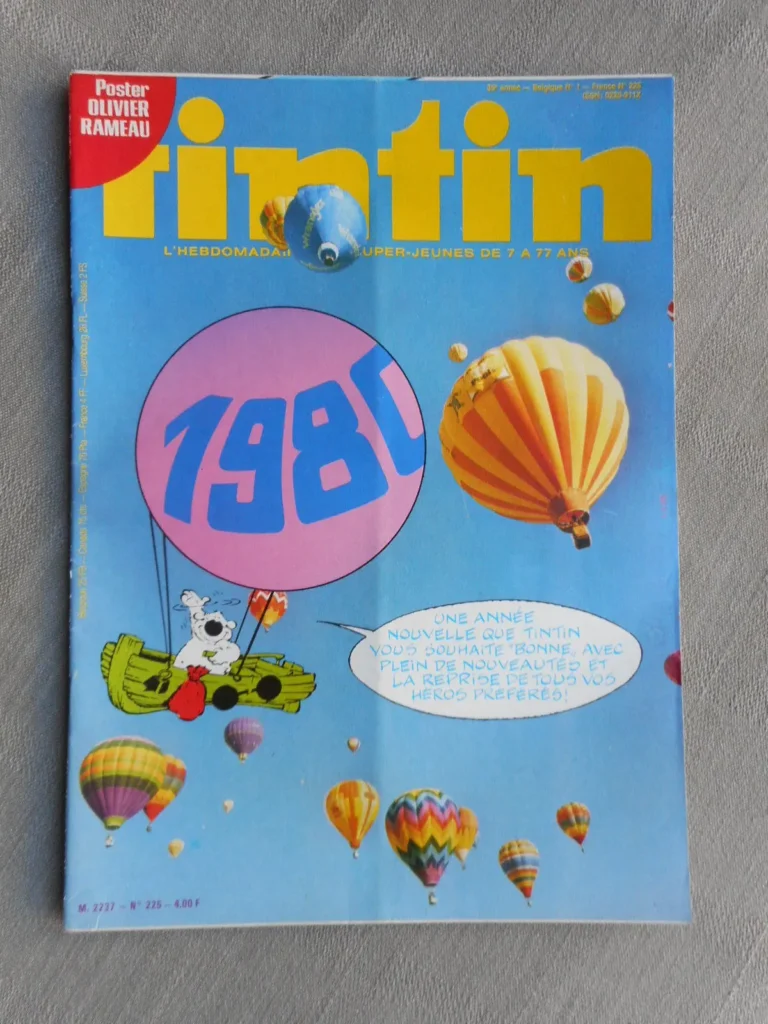 Tintin 1er janvier 1980