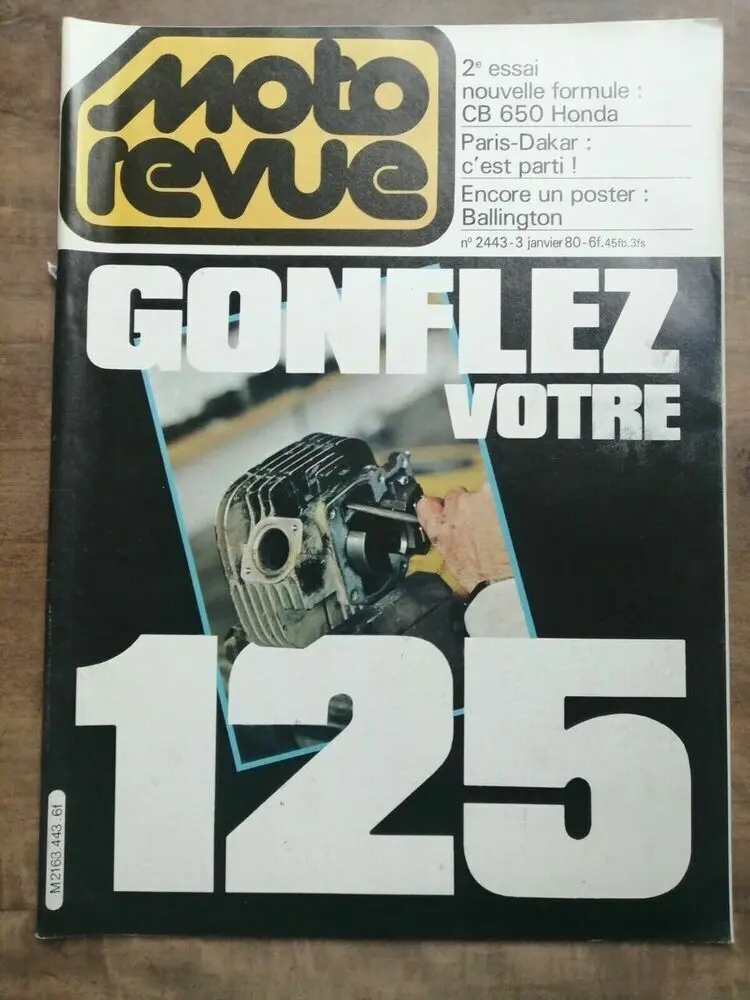 Moto revue 3 janvier 1980