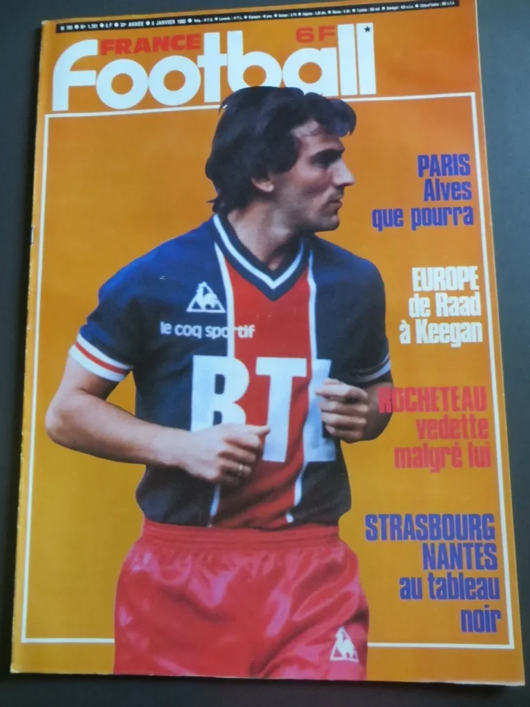 France football 8 janvier 1980