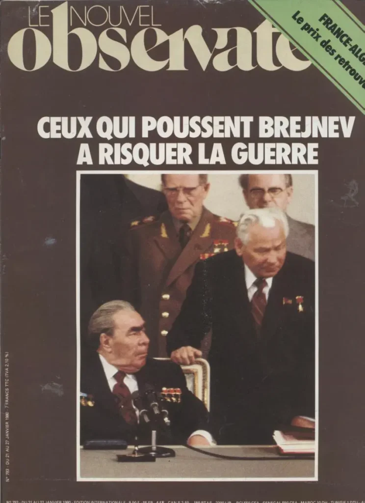 le nouvel observateur 21 janvier 1980
