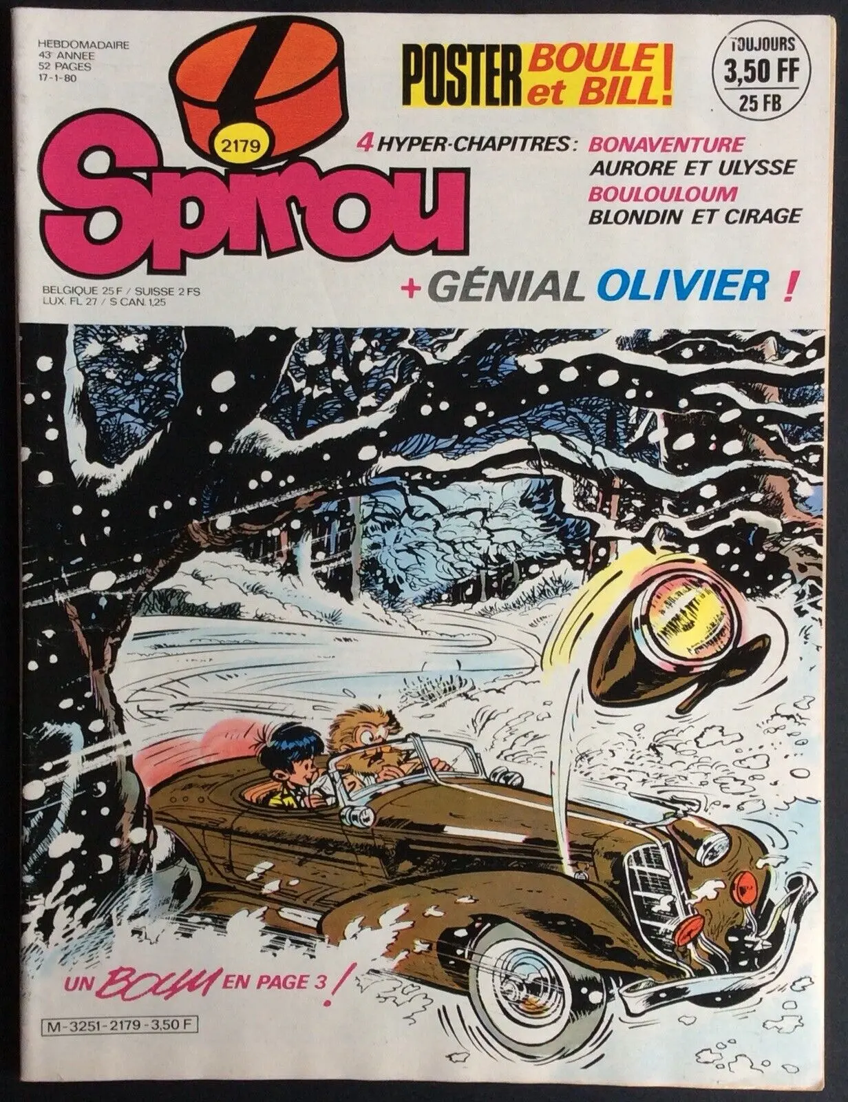 Spirou 17 janvier 1980